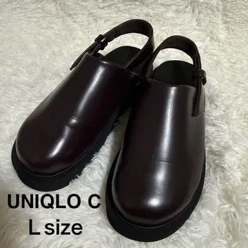 [유니클로 C] 크로그 슈즈 브라운 L 미사용급