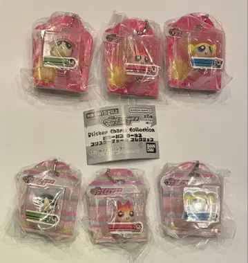 파워퍼프걸스 블리스터 참 컬렉션 전 6종 컴프 세트