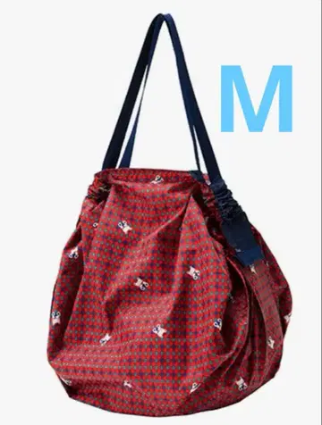 familiar 파미리아 슈파트 M 빨간색 계열 체크 새상품