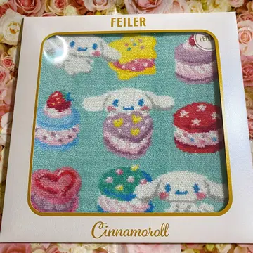 페이러 산리오 손수건 시나몬 마카롱 미개봉 새상품