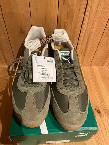 [ 새상품 ] puma 푸마 스니커즈 인기 올리브 27.5cm 완판템