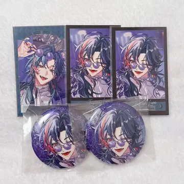 니지산지 IMPACT 3SKM 카이세이 폴라로이드 캔뱃지