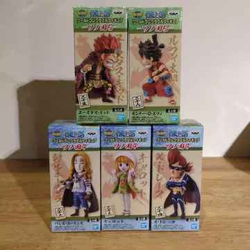 원피스 월드 컬렉션 와노쿠니 5체 세트 미개봉