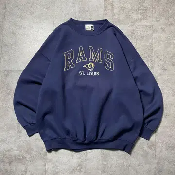90's PUMA NFL RAMS 램스 자수 로고 2XL 사이즈 맨투맨
