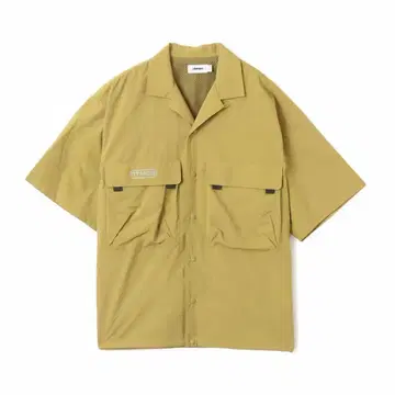 atmos S/S Nylon Utility Shirt BEIGE
