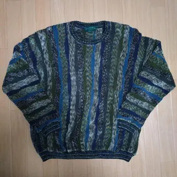 TUNDRA 스트라이프 니트 스웨터 XL