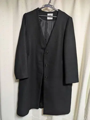 나노 유니버스 노카라 코트 블랙