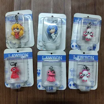 LAWSON 쁘띠에바 점술 마스코트 참 에반게리온