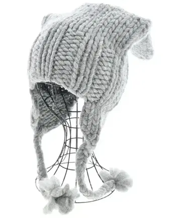 automills 니트 캡 비니 여성용