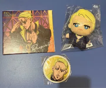 죠죠의 기묘한 모험 황금의 바람 치밋토모누이 프로슈토 색지 캔뱃지