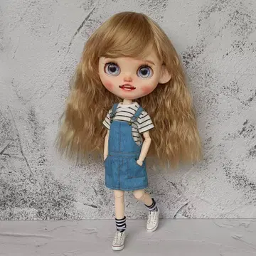 네오 브라이스 데님 오버롤 2세트