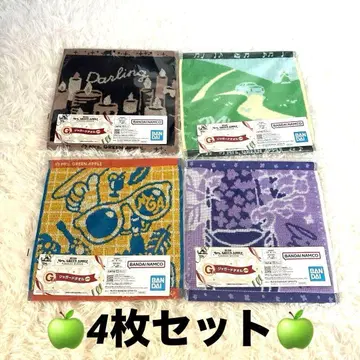 [미개봉 새상품] 미세스 그린애플 1번 복권 자카드 타월 4장 세트