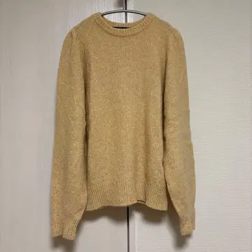 프레임워크 부클레 볼륨 슬리브 니트