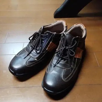 Heathly Mealu 방수 브라운 가죽 신발