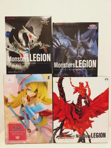 유희왕 듀얼몬스터즈 파이브디즈 피규어 4체 세트 판매