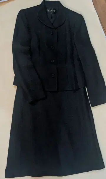 미니멀리스트 판매 블랙 포멀 수트 라핀