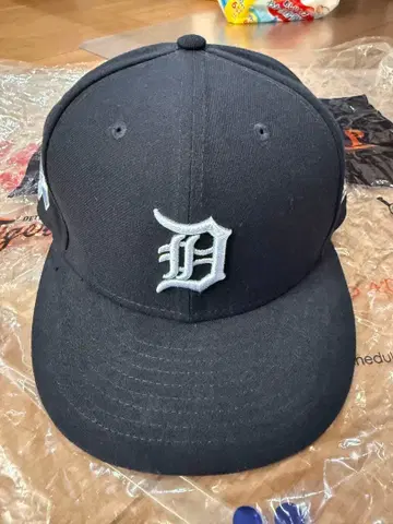 디트로이트 타이거즈 야구 모자 7 1/4 사이즈
