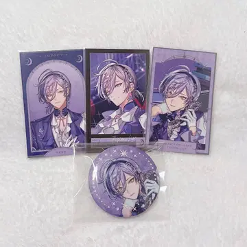 니지산지 IMPACT 3SKM 사카키 네스 폴라로이드 캔뱃지