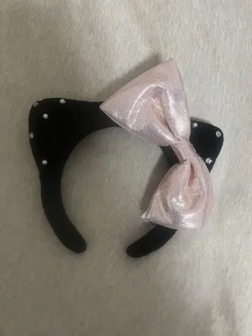 유니버셜 머리띠 키티 검정 블랙