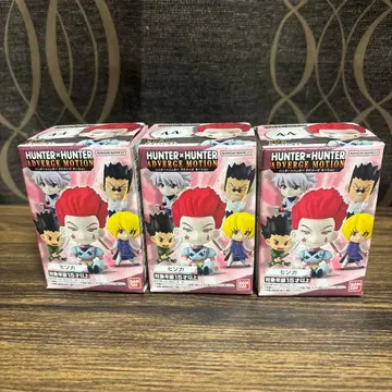 헌터x헌터 어드버지 모션 히소카 피규어 3개