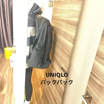 유니클로 블랙 럭색 백팩