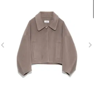 SNIDEL 숏코트 모카