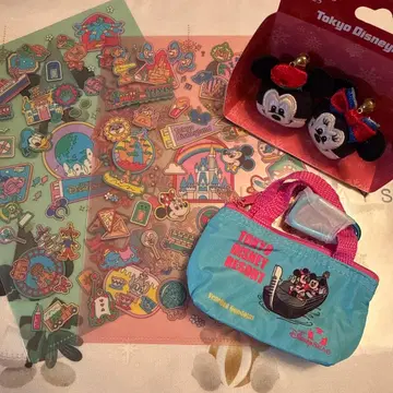 디즈니 파일 소품함 반지 미키미니 캡슐 토이 디즈니씨