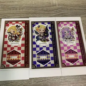 Re: 제로 리제로 미니 아크릴 스탠드 3종 세트