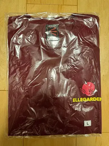 ELLEGARDEN 버건디 T셔츠 L 사이즈