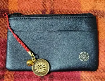 황궁 동전 지갑 카드 케이스 소가죽