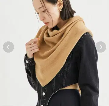 택 포함 ASAUCE MELER 심리스 트라이앵글 캐시미어