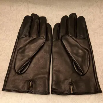 캐시미어 100% 가죽 장갑 남성용 XL 사이즈