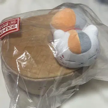 나츠메 우인장 제일복권 라스트원 냥코센세 찜기형 봉제 인형 박스 새상품