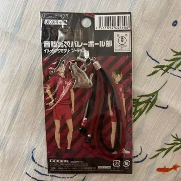 하이큐 네코마 고교 배구부 이미지 액세서리 스트랩