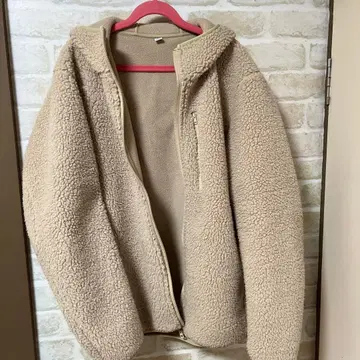 유니클로 방풍 플리스 후드티