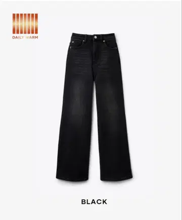 coca 속기모 스트레이트 데님