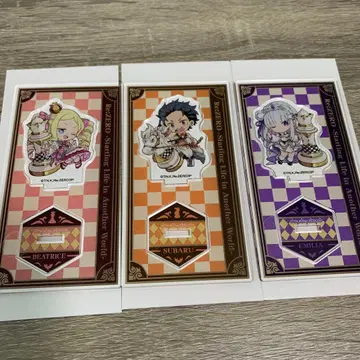 Re: 제로 리제로 미니 아크릴 스탠드 3종 세트