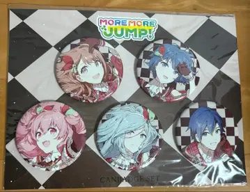 프로세카 모어모어점프 캔뱃지 세트