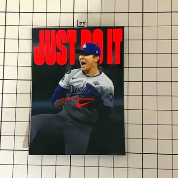 야마모토 요시노부 스티커 로스앤젤레스 다저스 나이키