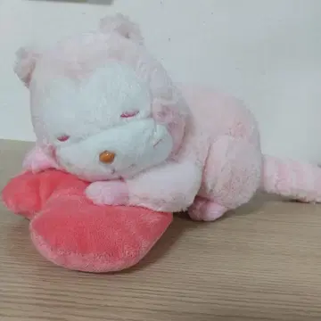 새상품급 세키구치 아라이구마 라스칼 핑크 봉제 인형