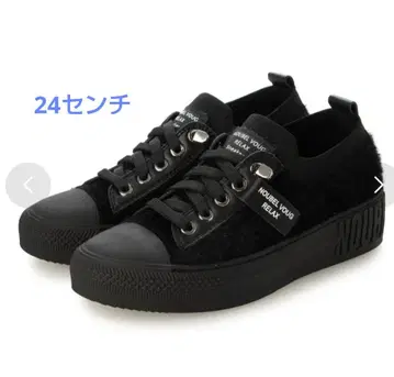 Noubel Voug Relax 블랙 스니커즈 24