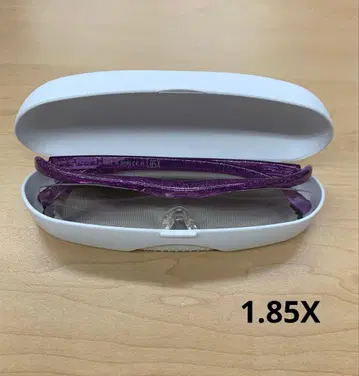 미사용 새상품 하즈키 루페 컴팩트 1.85X 뉴 퍼플