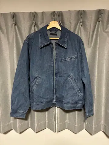 UNIQLO 데님 블루종 워크 자켓