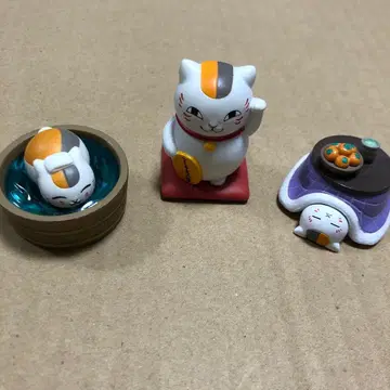 나츠메 우인장 냥코 선생님 피규어 컬렉션 3종