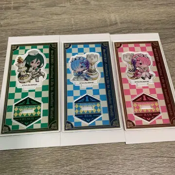 Re: 제로 리제로 미니 아크릴 스탠드 3종 세트