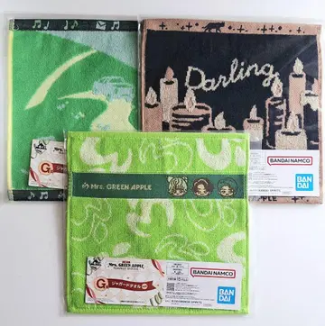 제일복권 미세스 그린애플 G상 자카드 타월 3개 세트
