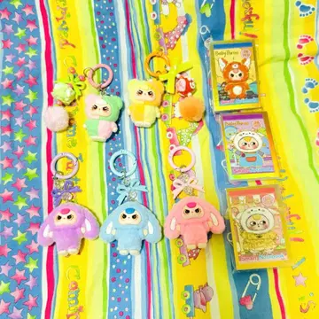 베이비 쓰리 키링 5개 씰북 3개 묶음 판매 세트