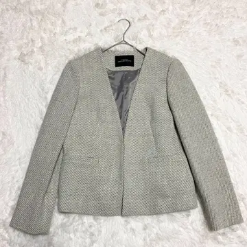 새상품 GREEN LABEL RELAXING 노카라 자켓 LIME