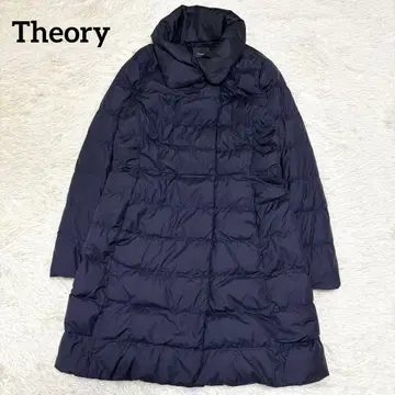 새상품급 Theory 롱 다운 자켓 네이비 L