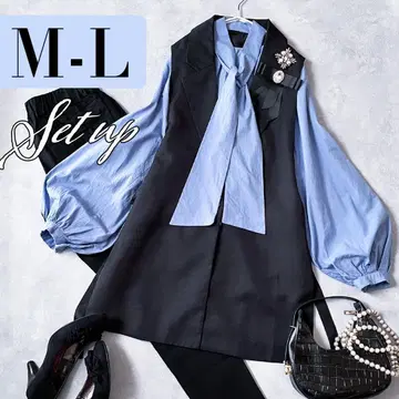 베스트 팬츠 셋업 세레모니 엄마 여성 수트 졸업식 결혼식 L D7